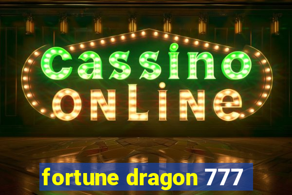 fortune dragon 777